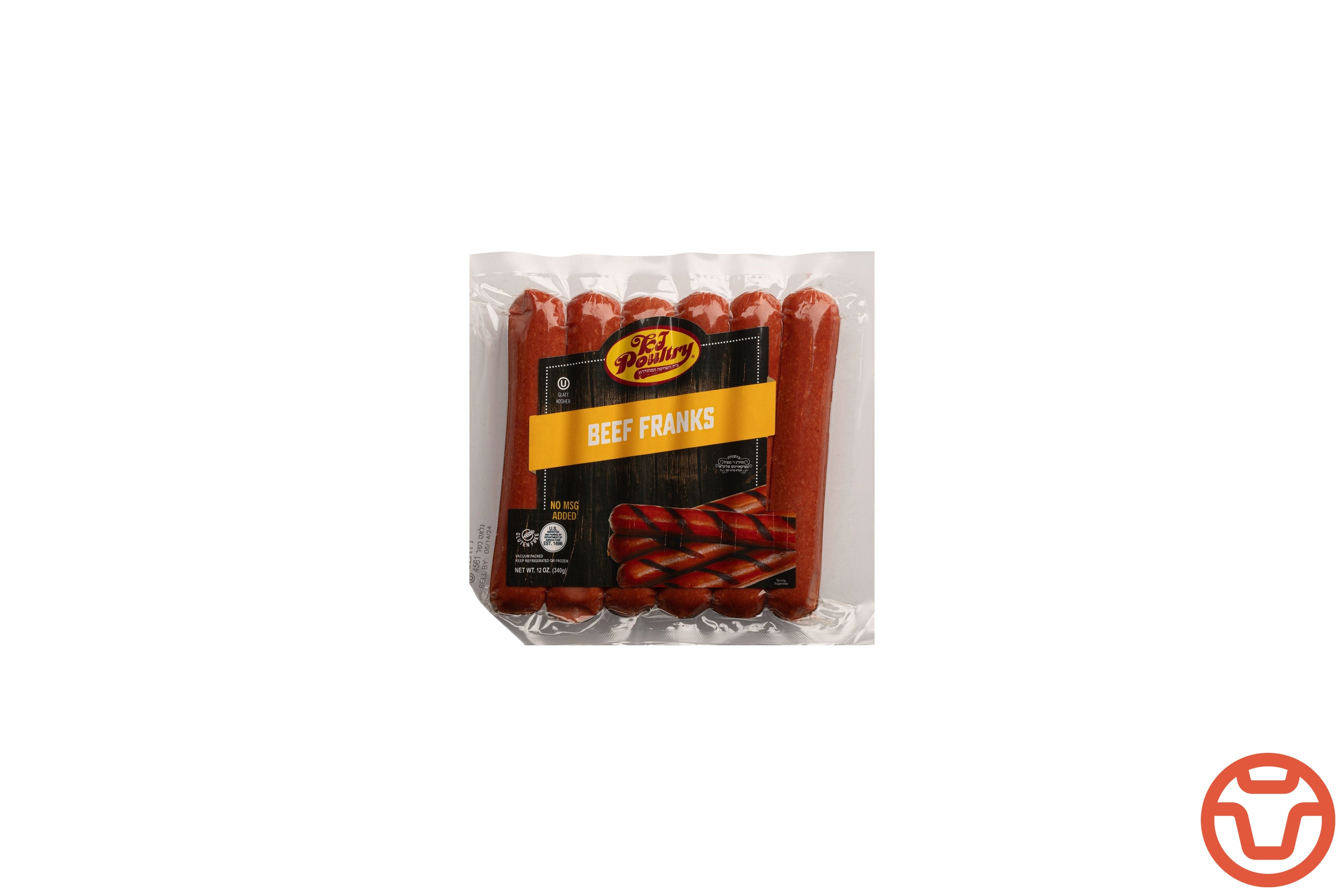 Beef Franks (Kosher l'pesach)