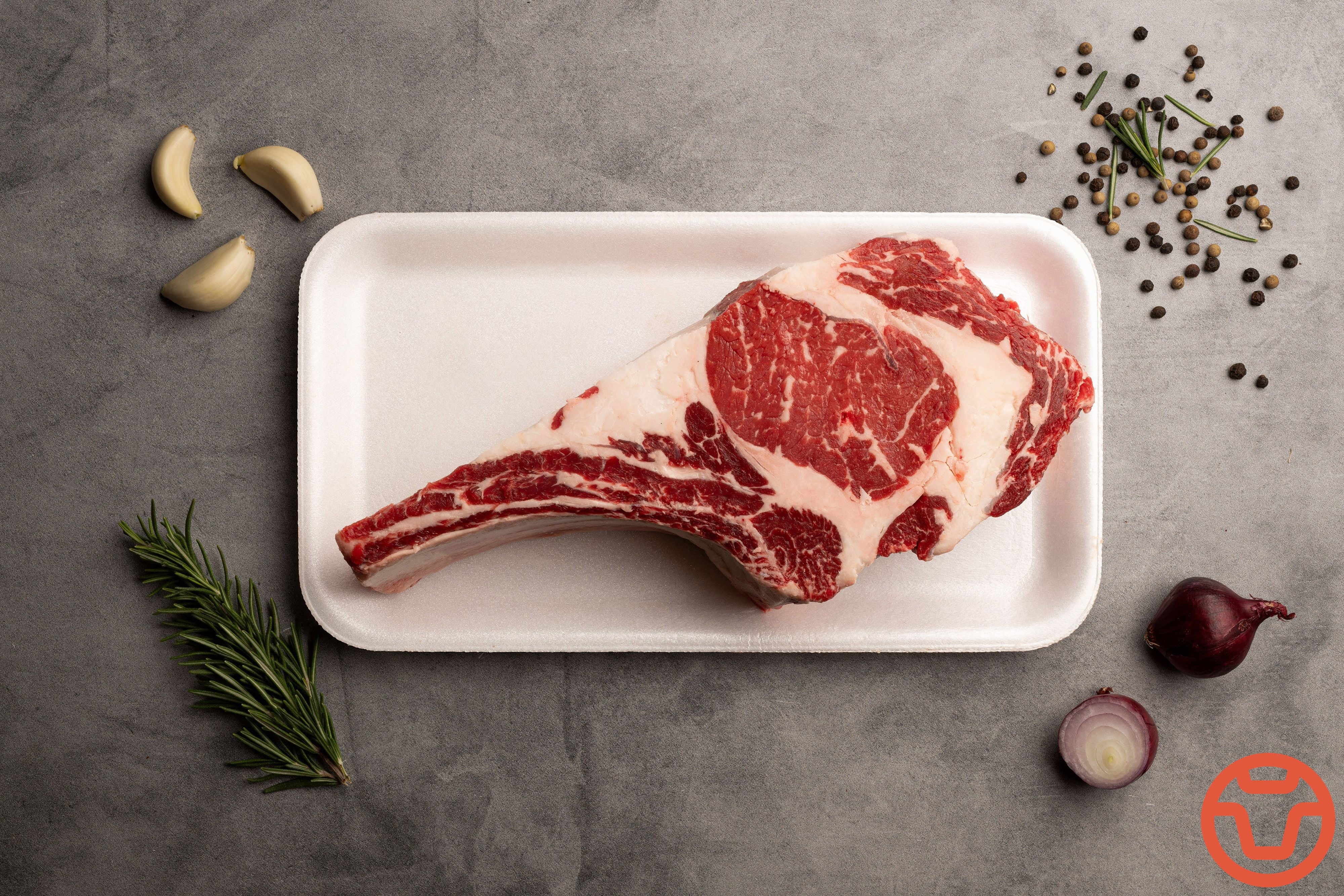 Beef Cowboy Rib Steak – Satmar Meats Flatbush