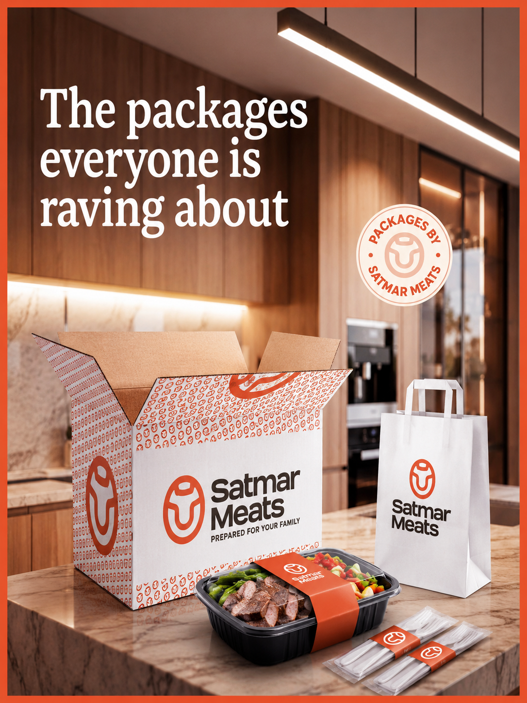 Satmar Meats packages